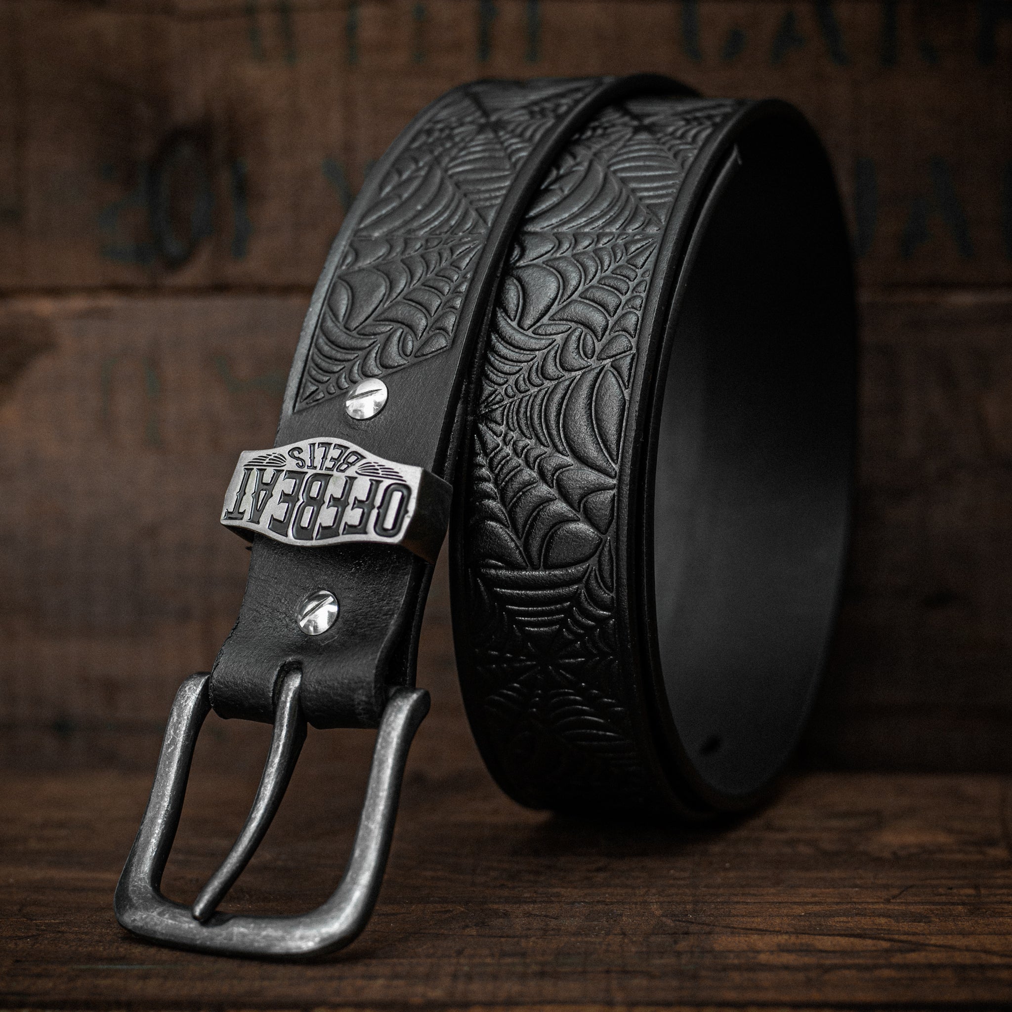 Custom Embossed Full-Grain Leather Belts | Offbeat Belts